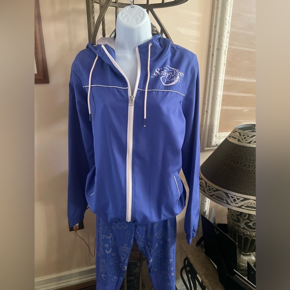 Sailor Moon Crystal Two Tone Purple & Silver Zip-Up Windbreaker M - Picture 15 of 16
